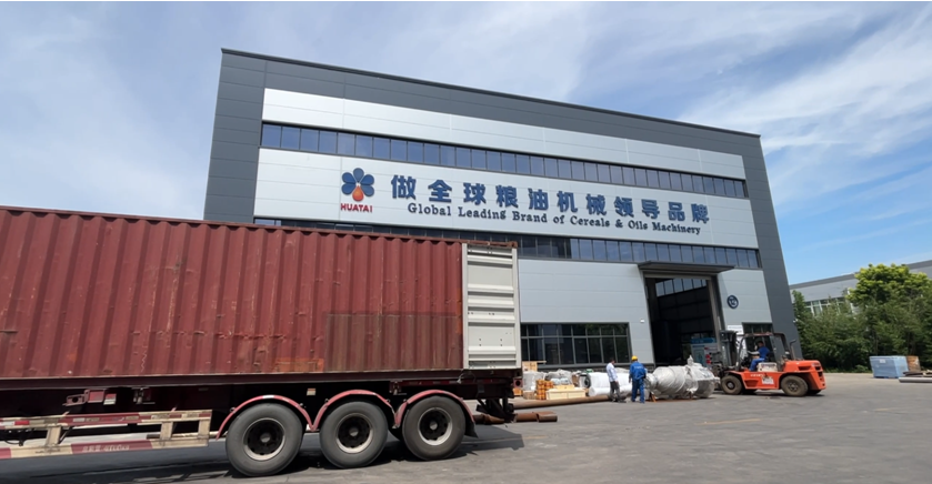 东南亚市场再创佳绩│华泰智能装备集团印尼40TPD椰干榨油及20TPD精炼成套设备启运