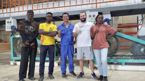 华泰智能装备承建多哥100T/D大豆膨化榨油成套设备项目成功交付