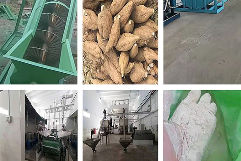 葛根淀粉成套加工设备