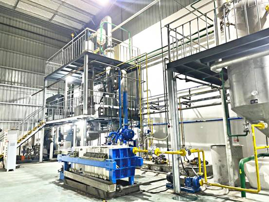 华泰集团30TPD山核桃榨油及配套精炼项目在周口成功交付