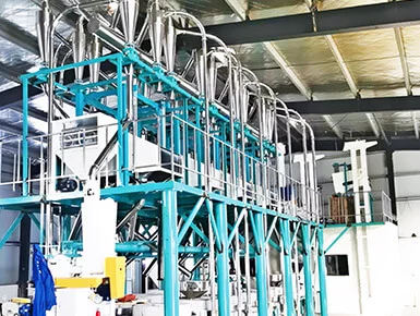 石磨面粉加工生产线