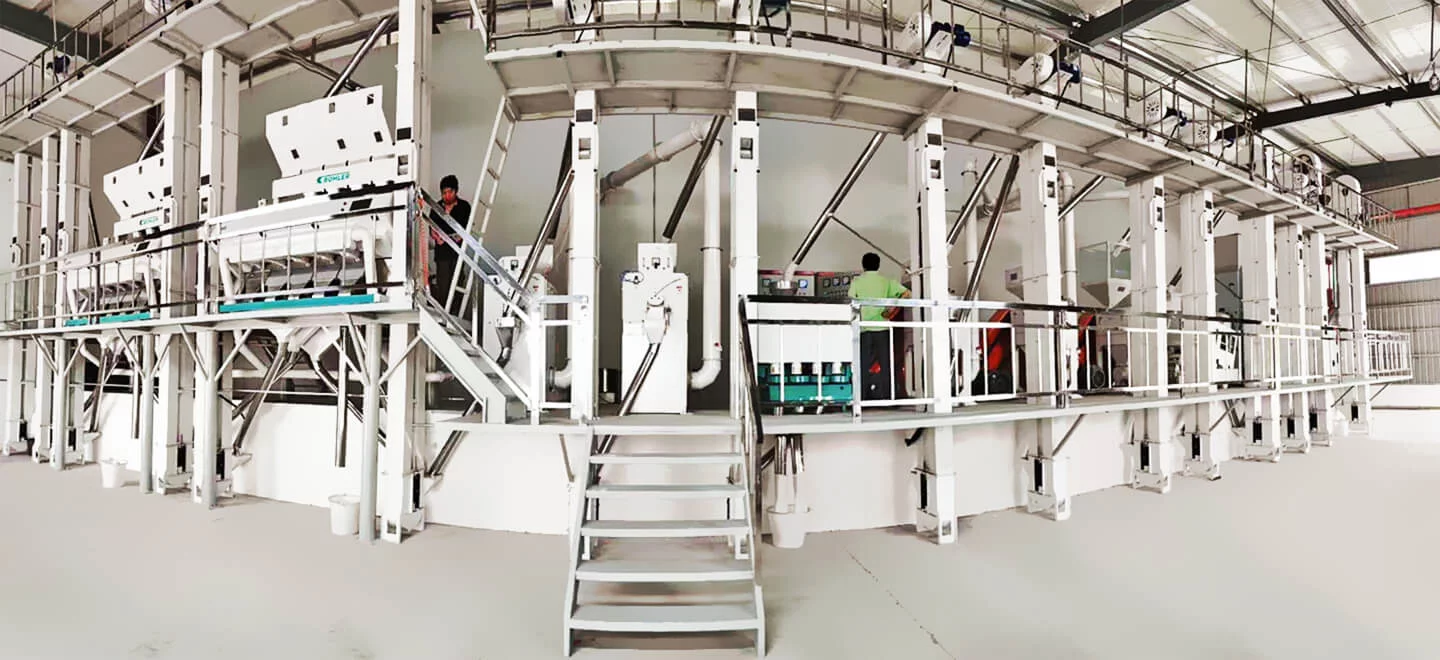 全套大米加工碾米设备解决方案