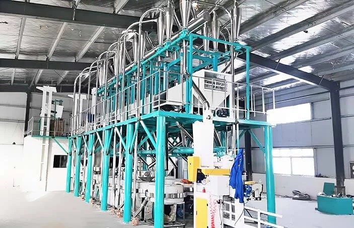 Complete set of stone mill processing solutions